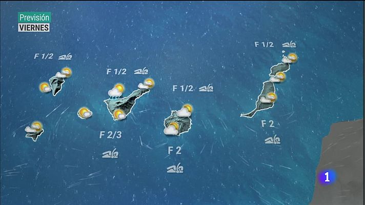 El tiempo en Canarias - 24/08/2023