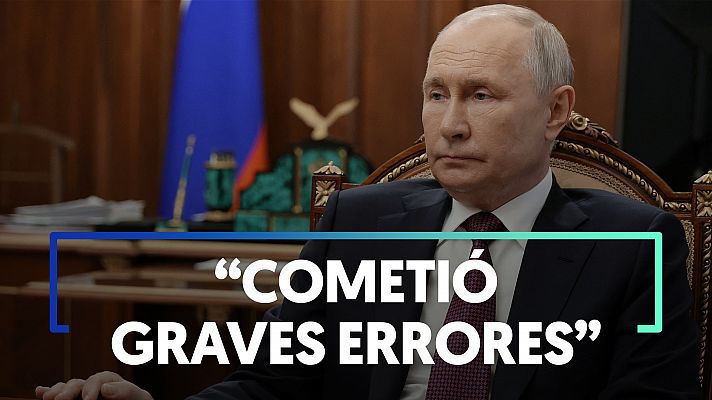 Putin envía sus condolencias a la familia de Prigozhin y dice que es "un hombre talentoso"