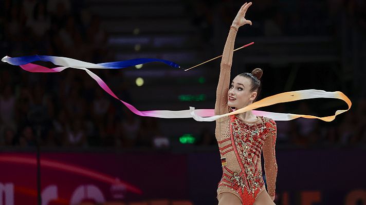 Gimnasia rítmica - Campeonato del Mundo. Finales mazas y cinta