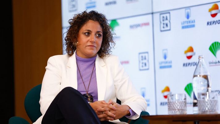 RTVE Igualdad - Beatriz Álvarez, presidenta de la Liga F: "Es inaceptable que Rubiales vuelque la culpa en Jennifer Hermoso"