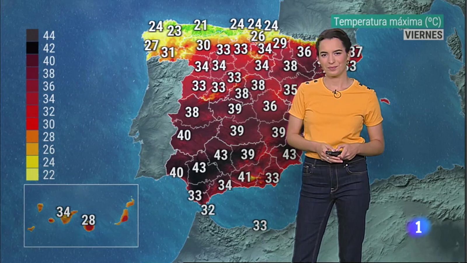 El tiempo en Extremadura - 25/08/2023 - RTVE.es