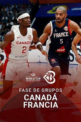 Copa del Mundo masculina de baloncesto FIBA 2023 - 1ª Fase: Canadá - Francia
