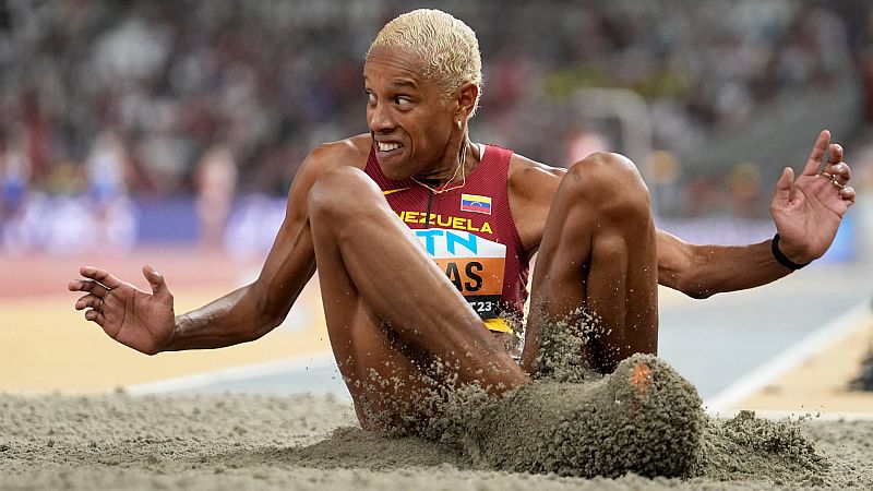 Yulimar Rojas sufre mucho en la final de triple salto para sumar su cuarto título mundial -- Ver ahora en RTVE Play