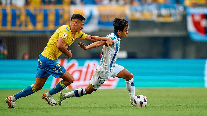 Las Palmas - Real Sociedad: resumen del partido, 3ª jornada