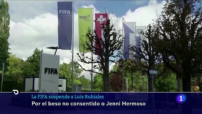 La FIFA suspende provisionalmente a Rubiales y le prohíbe contactar con Jenni Hermoso y su entorno