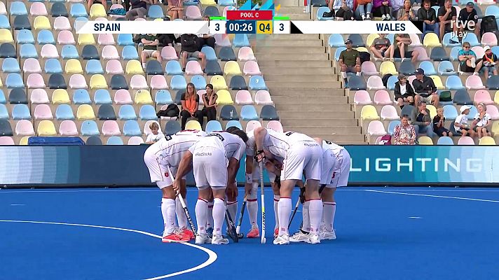 El gol de Pau Cunill que le da a España la permanencia en la máxima categoría continental del hockey hierba