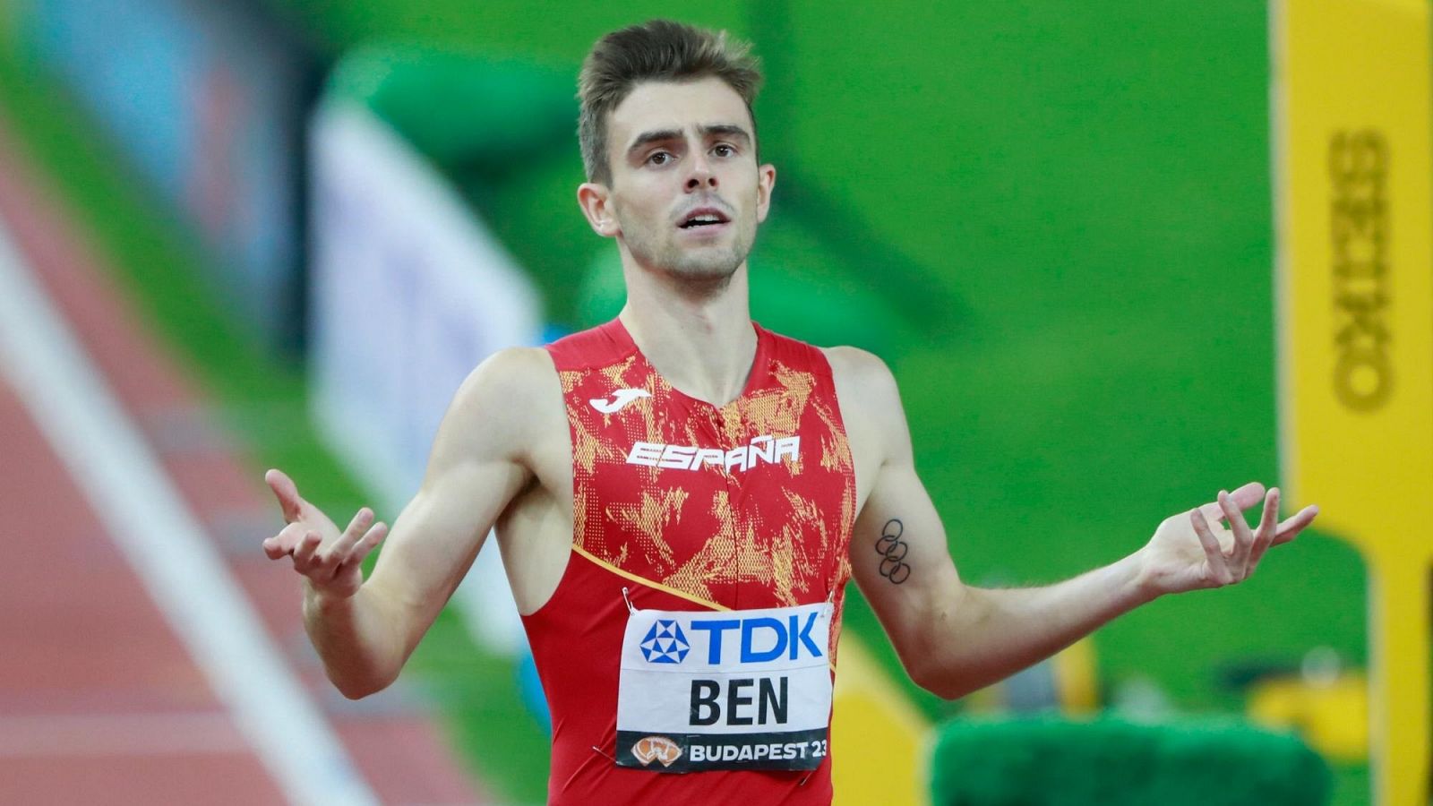 Mundial atletismo | Adrián Ben se queda a ocho centésimas del bronce mundial en los 800m