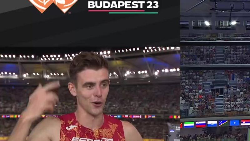 Adrián Ben: ''Si no hubiese tenido que abrirme en la recta de meta, podía haber hecho medalla''