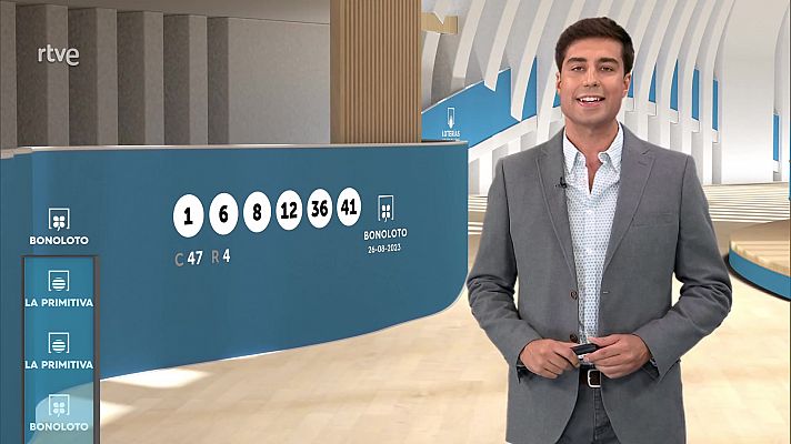 Loterías - Sorteo de la Bonoloto y Primitiva del 26/08/2023