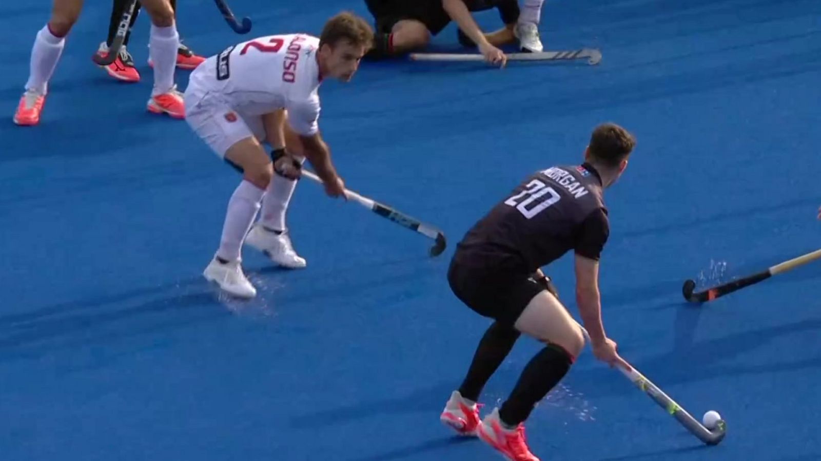 Hockey hierba Campeonato de Europa masculino. 5º8º puesto España