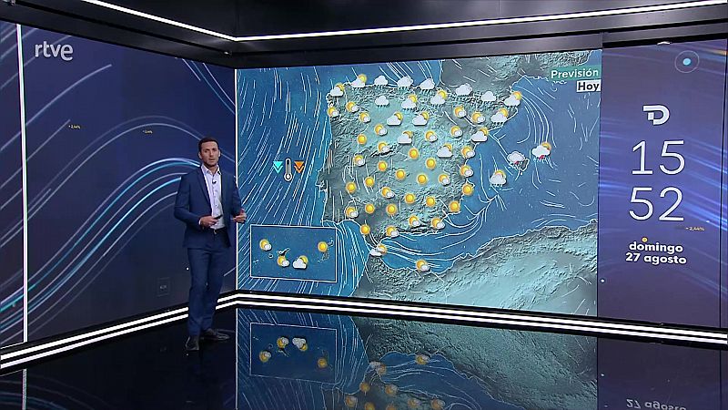 Descenso notable de las temperaturas en amplias zonas del interior peninsular y Mallorca - ver ahora