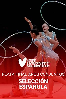 Gimnasia rítmica - España, plata mundial en la final de cinco aros que gana China