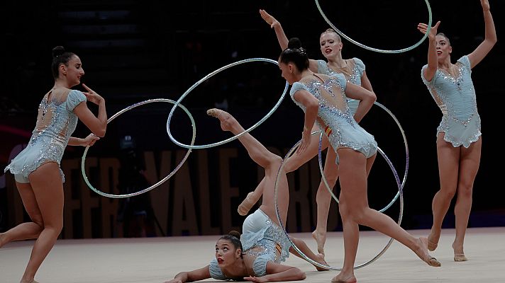 Campeonato del Mundo. Final aparatos conjuntos (Aros)