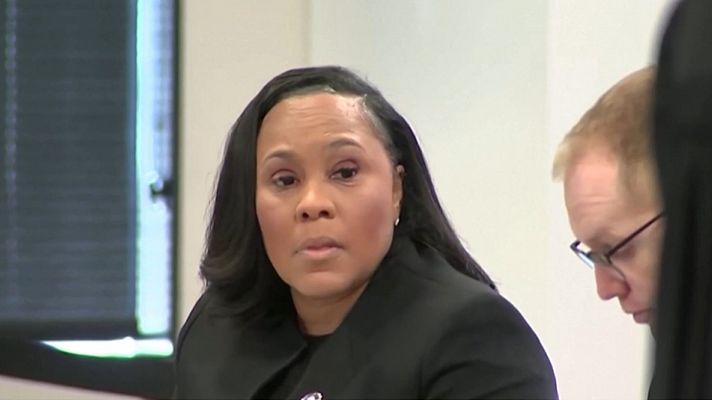 Telediario Fin de Semana - Fani Willis: la fiscal que ha imputado a Trump en Georgia