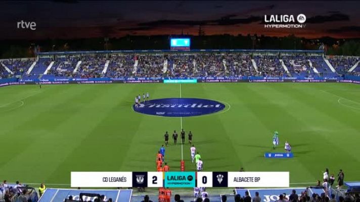 Leganés - Albacete: resumen del partido de la 3ª jornada