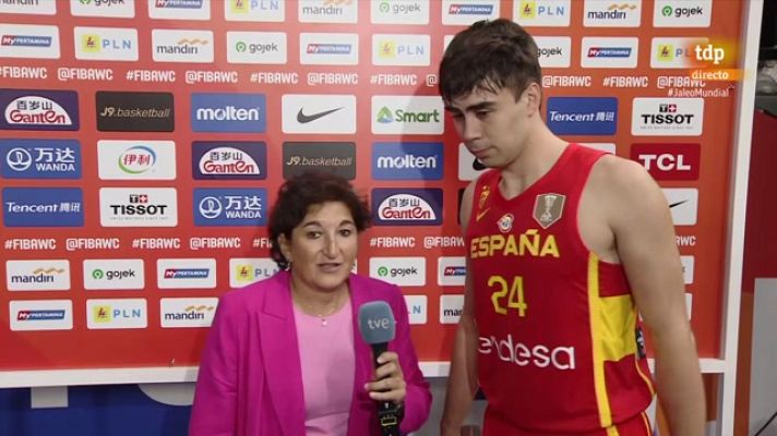 Baloncesto en RTVE - Juan Núñez: "Haberlos dejado en 78 habla muy bien de nuestra defensa"