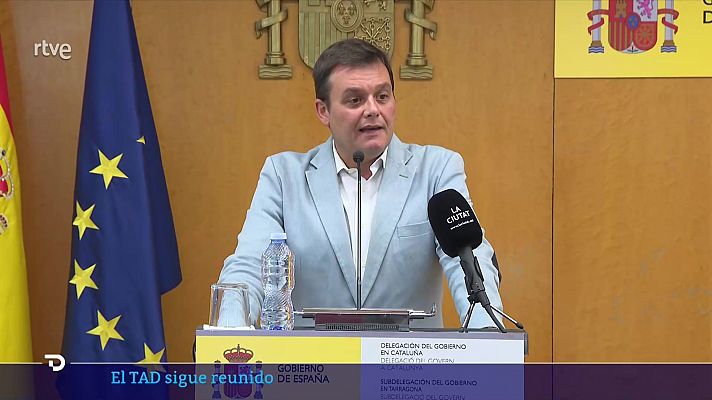 Telediario 2 - Víctor Francos: "Seguimos pensando que la denuncia del CSD tiene todos los fundamentos para ser atendida como una falta muy grave"