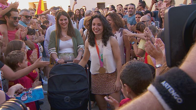 Homenatge a la campiona del món Ivana Andrés en Aielo de Malferit