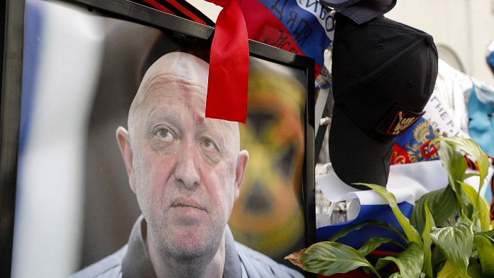 Prigozhin, enterrado en un funeral privado en San Petersburgo