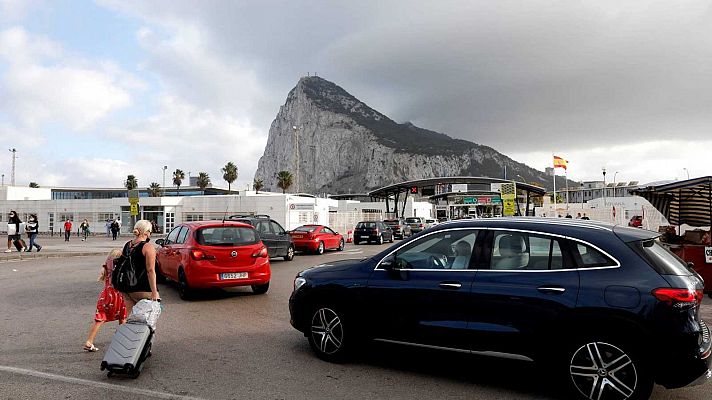 Telediario 1 - España protesta ante Reino Unido por tres incidentes en aguas próximas a Gibraltar