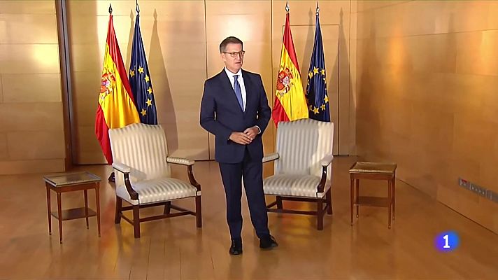 Núñez Feijóo i Pedro Sánchez no s'entenen per la investidura