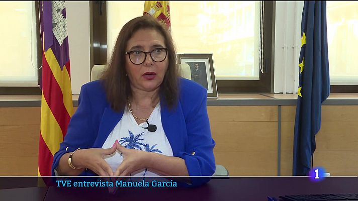 Informatiu Balear - TVE entrevista Manuela García