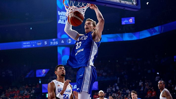 Markkanen le gana el duelo a Tavares para darle el triunfo a Finlandia ante Cabo Verde