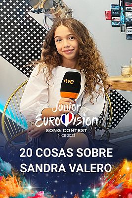 Eurovisión Junior - 20 cosas sobre Sandra Valero
