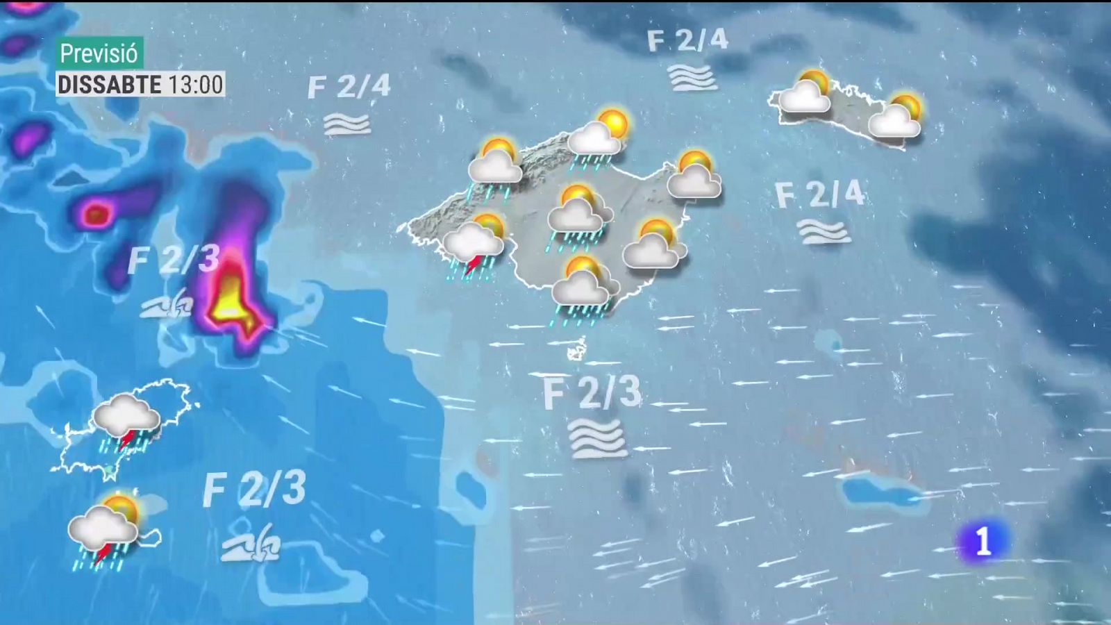 El temps a les Illes Balears - 01/09/2023 - RTVE.es