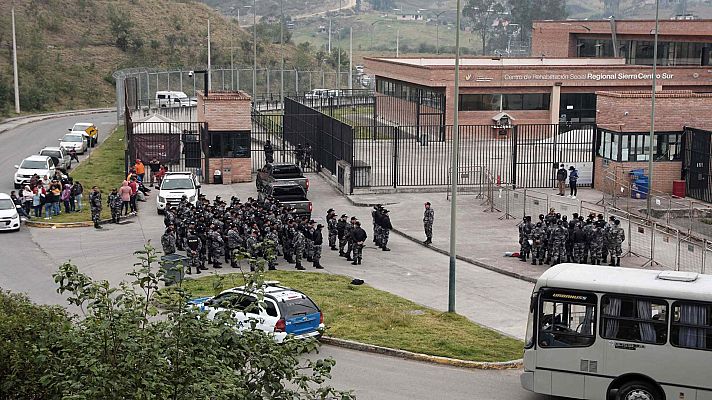 Ecuador consigue liberar a 57 rehenes de los motines carcelarios