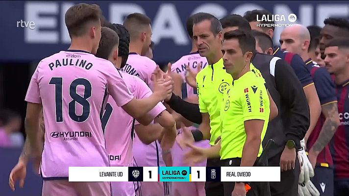 Resúmenes de LaLiga - Levante - Oviedo: resumen del partido de la 4ª jornada