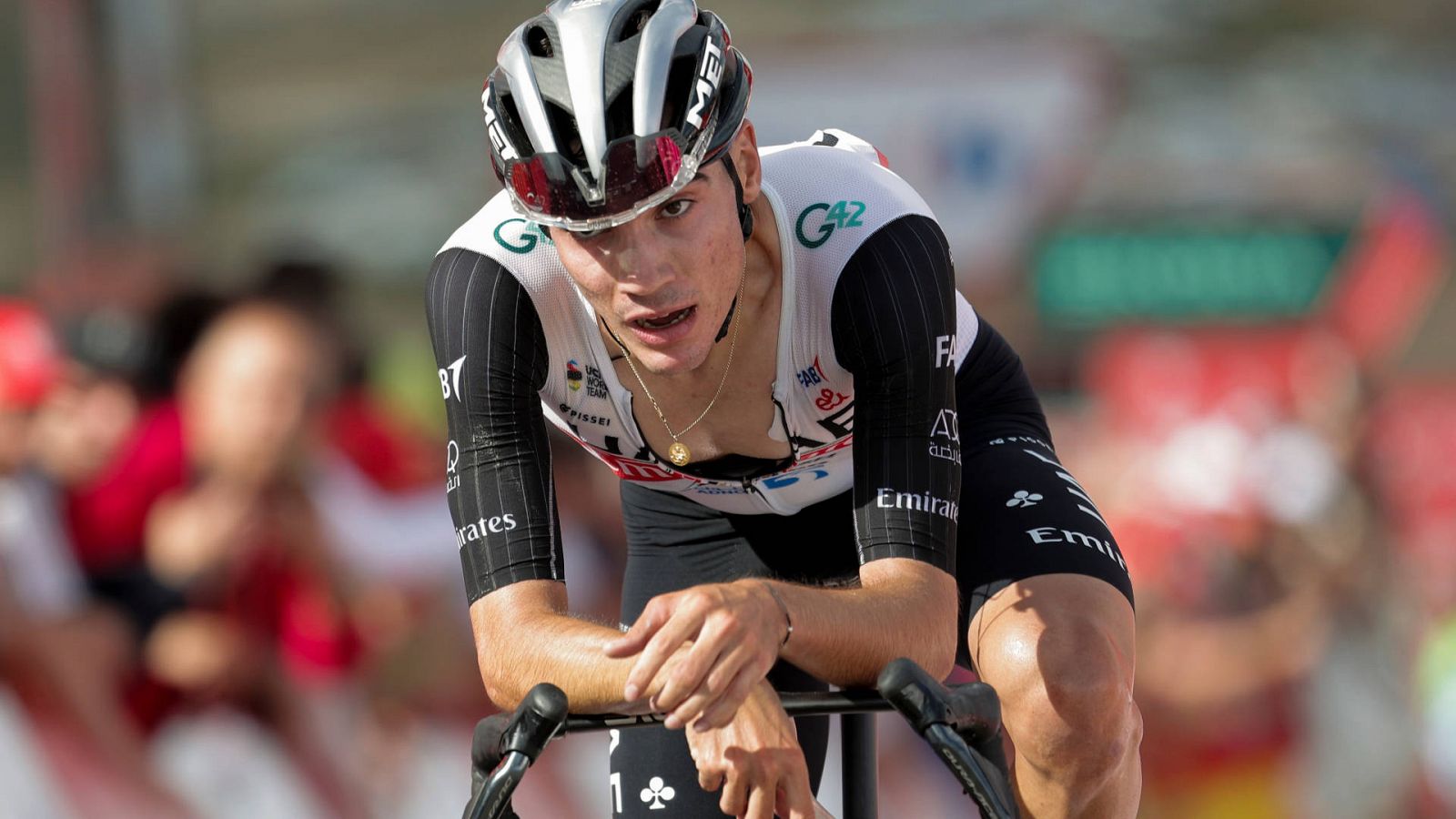La Vuelta 2023 | Ayuso: "A mitad de etapa lo he pasado mal"