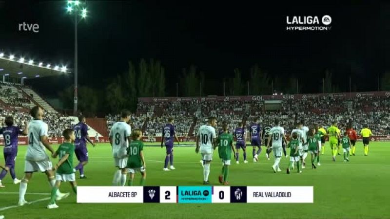 Albacete - Valladolid: resumen del partido de la 4ª jornada | Segunda