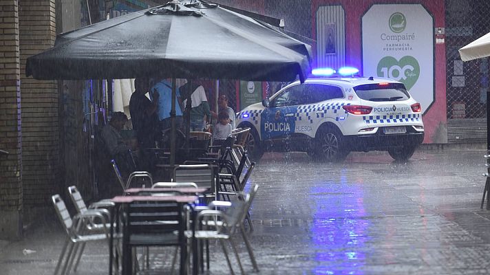 Mueren dos barranquistas en el Pirineo de Huesca tras registrarse lluvias torrenciales