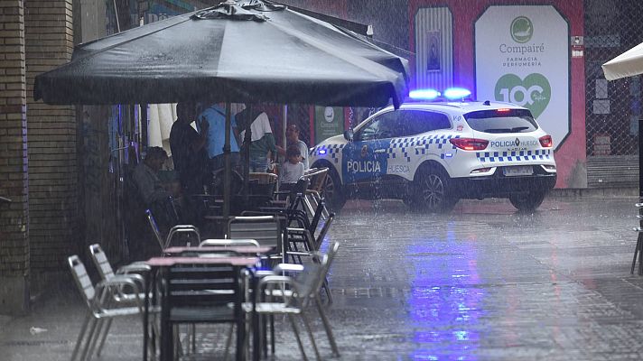 Telediario Fin de Semana - Mueren dos barranquistas en el Pirineo de Huesca tras registrarse lluvias torrenciales