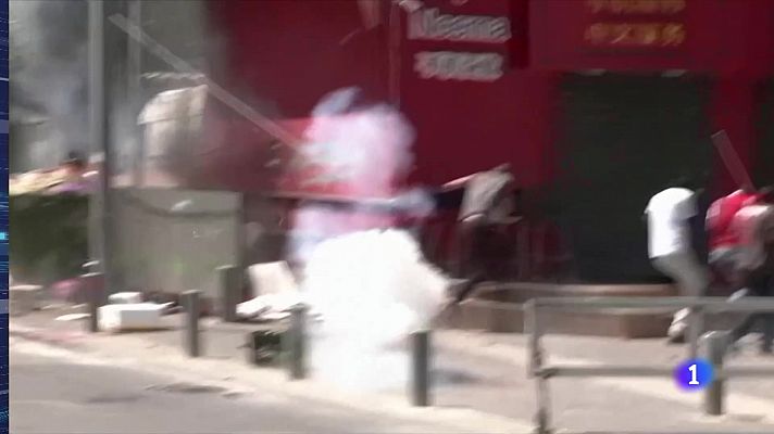 Telediario Fin de Semana - Al menos 114 heridos en Israel por enfrentamientos entre eritreos y la Policía