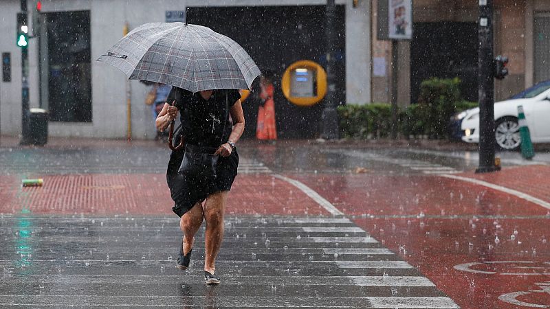 Precipitaciones abundantes y tormentas en la península y en Baleares