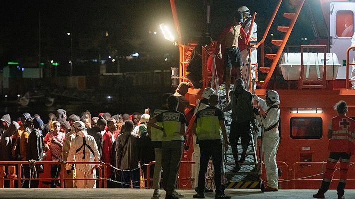 El Hierro supera su capacidad de acogida de migrantes 