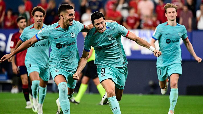 Osasuna - Barcelona: resumen del partido, 4ª jornada