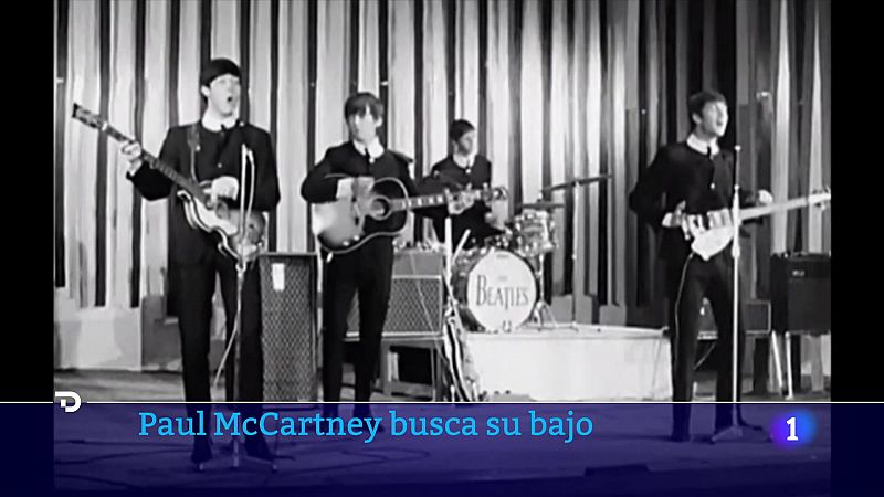 Paul McCartney busca su bajo desaparecido en 1969