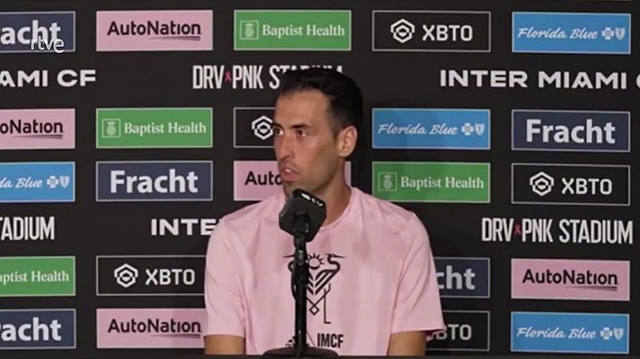 Telediario 1 - Rocha mantiene su confianza en De la Fuente y Busquets apoya a Jenni Hermoso