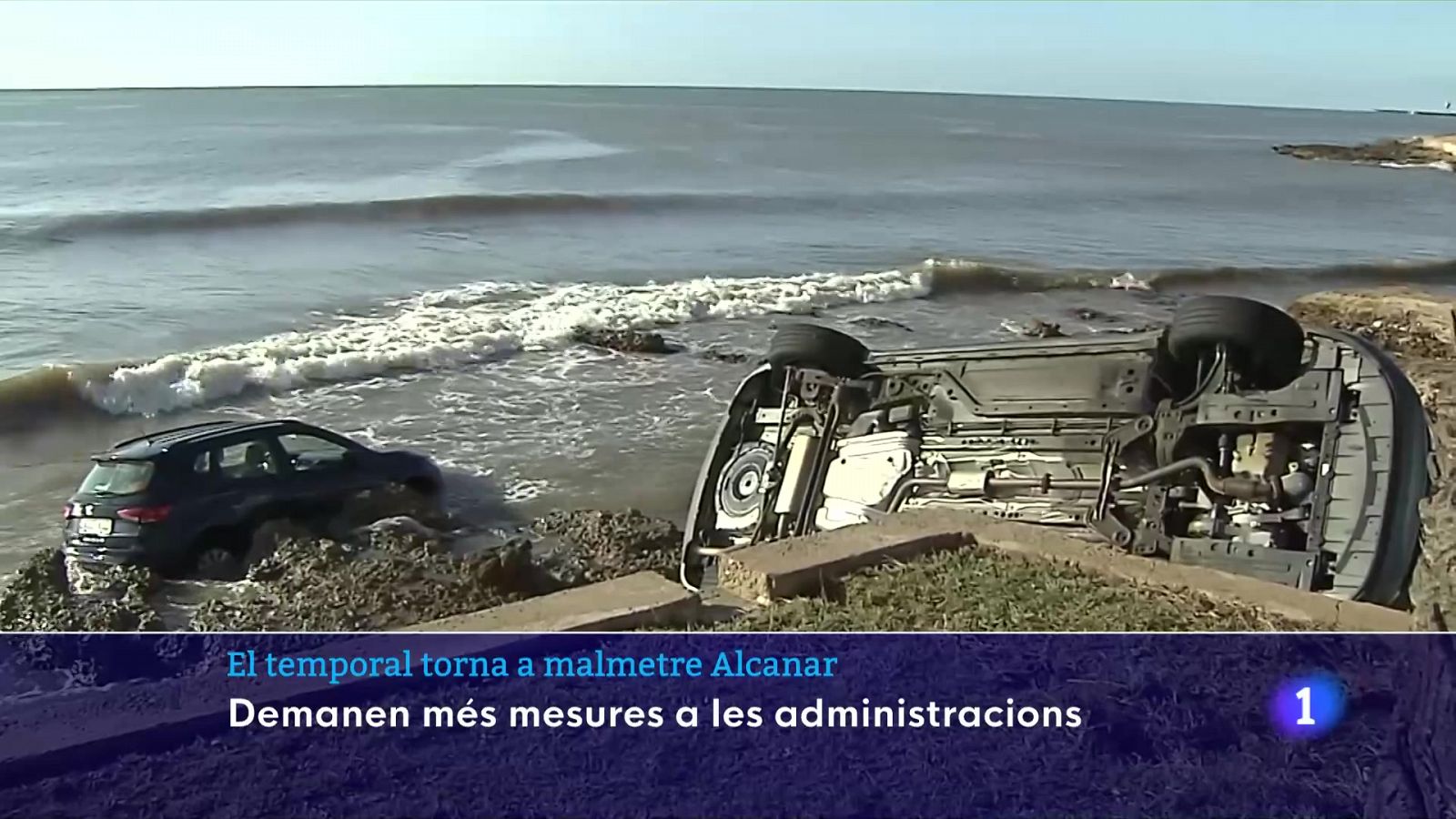 El temporal torna a malmetre Alcanar: demanen més mesures a les administracions