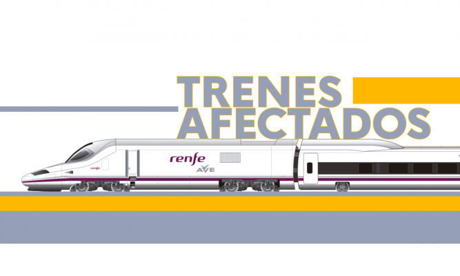 La DANA afecta al tráfico ferroviario