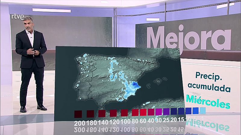 Precipitaciones localmente fuertes o persistentes, sobre todo de madrugada, en zonas del centro, Andalucía y extremo noroeste peninsular - ver ahora