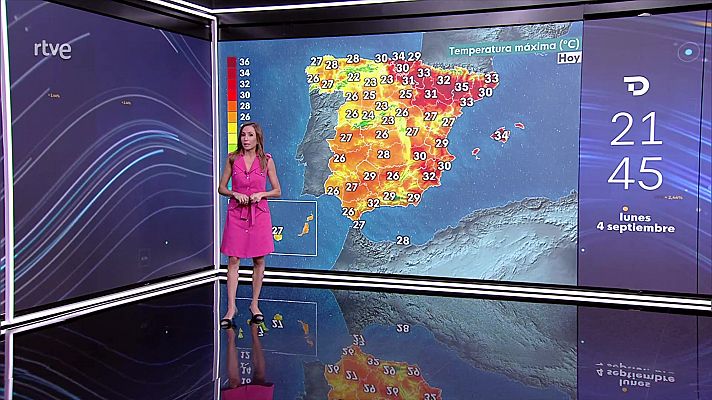El tiempo - Intervalos de viento fuerte de madrugada en la zona de Levante y Baleares