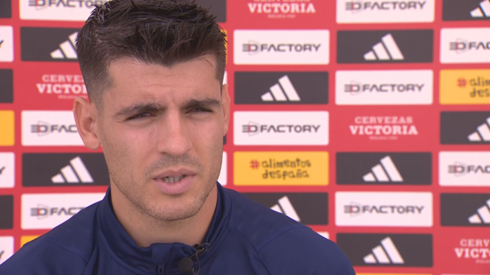 Álvaro Morata, a TVE sobre el comunicado contra Rubiales: "Creo que era nuestro deber como jugadores de la selección"