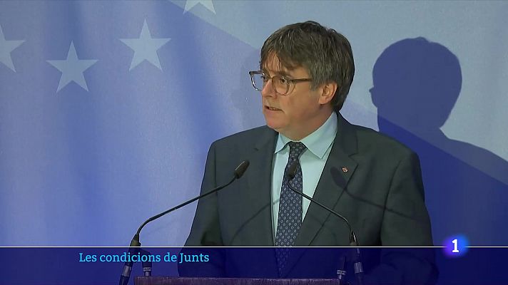 L'Informatiu - Les condicions de Junts per negociar la investidura de Sánchez