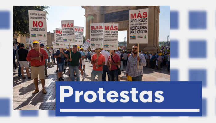 Noticias Andalucía - El campo protesta ante la UE