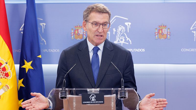 Feijóo dice que las condiciones de Puigdemont son "inaceptables" y deja en el aire su reunión con Junts