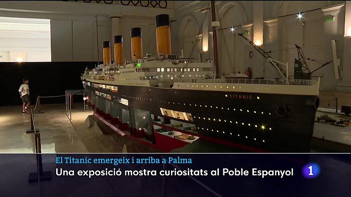 El Titanic emergeix i arriba a Palma